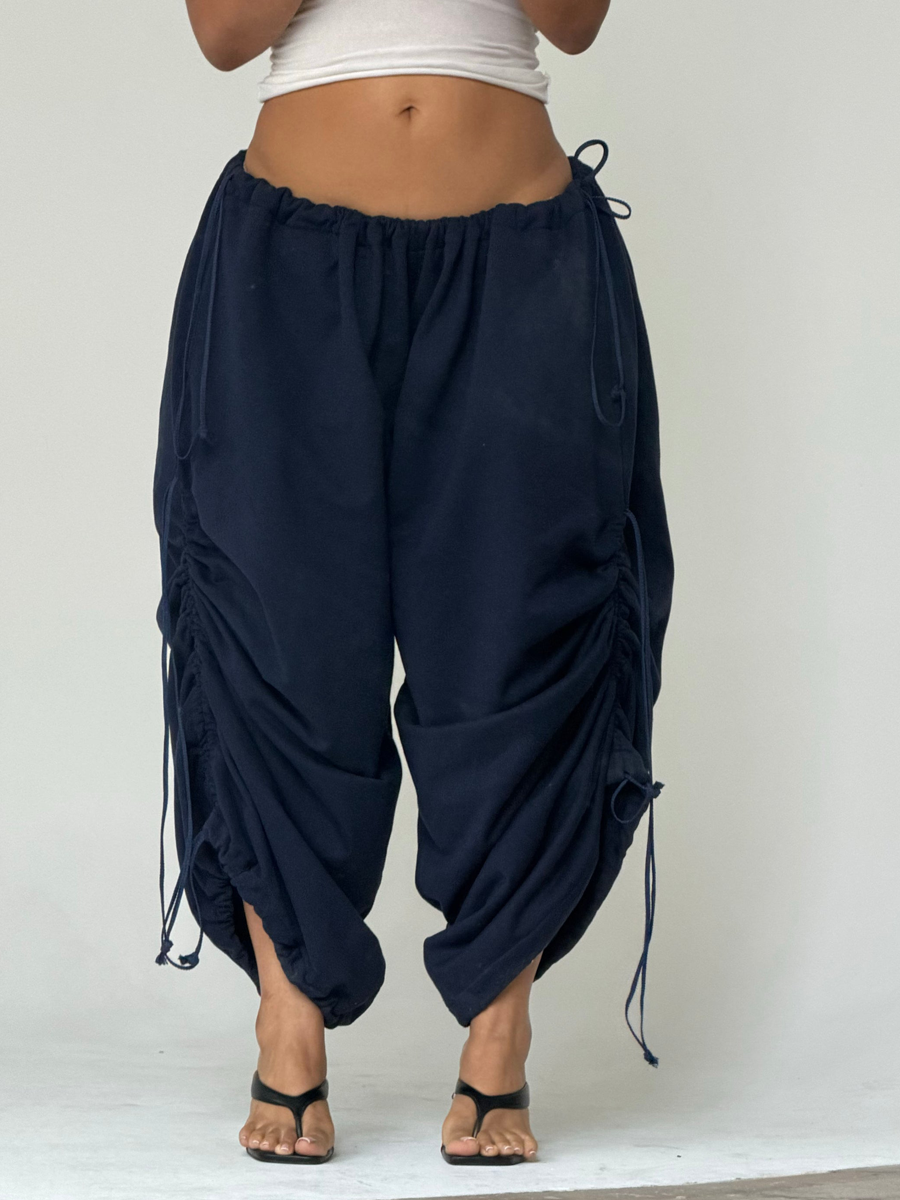 Adjustable Waist Loose Pants